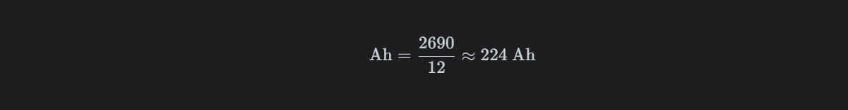 Choosing the Right Lithium Batteries for RVs calculate 2